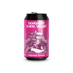 Guineu Doughnut Black Velvet [Pastry Milk Stout] - Guineu