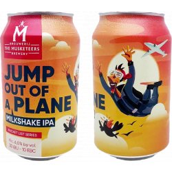 Brouwerij Musketeers - Jump Out of a Plane Milkshake IPA - La Guiri Bar