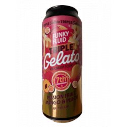 Funky Fluid Triple Gelato: Passionfruit, Mango & Peach Funky Fluid Triple Gelato: Passionfruit, Mango & Peach