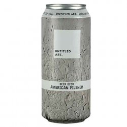 Untitled Art Beer Beer Pilsner - CraftShack