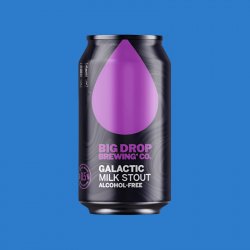 Alcohol Free  Non Alcoholic Big Drop Galactic Milk Stout Can &#x28;0.5% ABV&#x29; - Wise Bartender - Wise Bartender