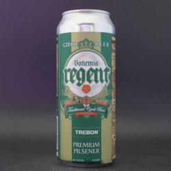 Bohemia Regent - Premium Světlý Ležák 12 - 5% (500ml) - Ghost Whale