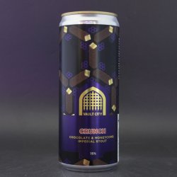 Vault City - Crunch: Chocolate & Honeycomb - 15% (330ml) - Ghost Whale