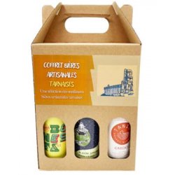 coffret 6 bières artisanales du Tarn - La Compagnie des Bonnes Bouteilles