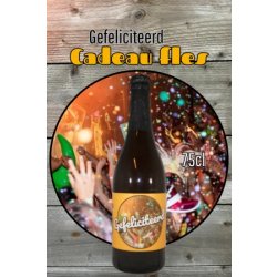 Biercadeau Fles  Gefeliciteerd (75cl) - Brother Beer