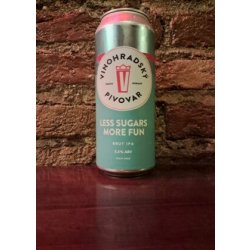 Vinohradský pivovar Less Sugars More Fun Brut IPA