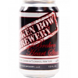 Broken Bow Brewery Broken Heart Stout - Half Time