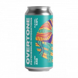 Overtone Brewing Co,New Psychedelic Invocations HDHC IPA  440ml Can - The Fine Wine Company