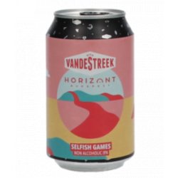 Van de Streek  Selfish Games  IPA (Horizont Collab) - Alcoholvrij Bierhuis