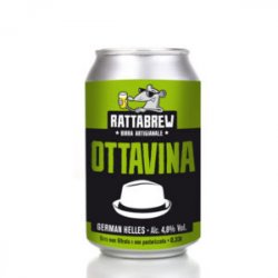 Rattabrew OTTAVINA 
 Scatola 12 lattine formato 0,33 l - Rattabrew