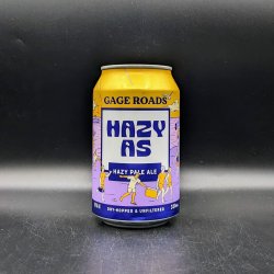 Gage Roads Hazy As Hazy Pale Ale Can Sgl - Saccharomyces Beer Cafe