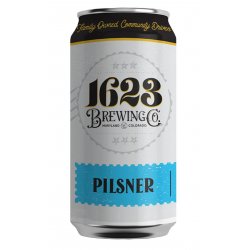 1623 Brewing Co. Pilsner 6 pack 12 oz. Can - Petite Cellars