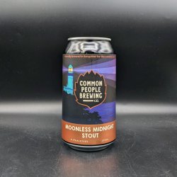 Common People Moonless Midnight Stout Can Sgl - Saccharomyces Beer Cafe