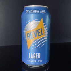 Revel Brewing Co, New World Lager, 375ml - My Beer Dealer