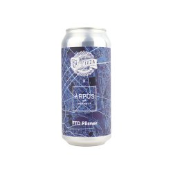 Arpus x FTD Pizza FTD Pilsner - Drankenhandel Leiden / Speciaalbierpakket.nl