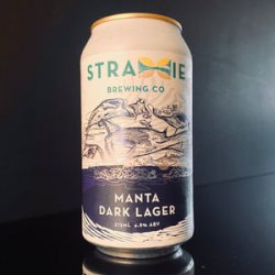 Straddie Brewing Co., Manta Dark Lager, 375ml - My Beer Dealer