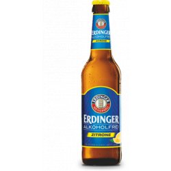 Erdinger Zitrone alkoholfrei 24 x 33 cl MW Flasche - Pepillo