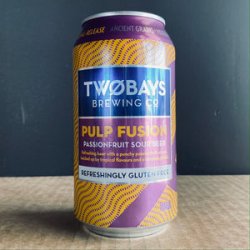 TWOBAYS Brewing Co.,, Pulp Fusion, 375ml - My Beer Dealer