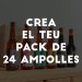 Espiga Crea un pack de 24 ampolles 