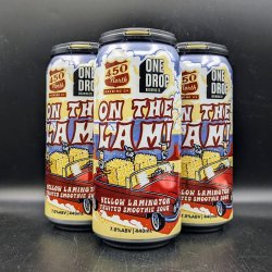 One Drop On The Lam Yellow Lamington Smoothie Sour Can 4pk - Saccharomyces Beer Cafe