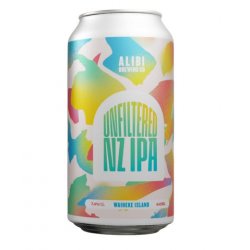 Alibi Brewing Unfiltered NZ IPA 440mL - The Hamilton Beer & Wine Co