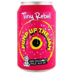 Tiny Rebel Pump Up the Jam Doughnut Pale Ale 24 x 330ml Cans Case - Liquor Library