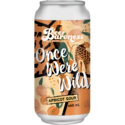 Beer Baroness Once Were Wild Apricot Sour 440ml - The Beer Cellar