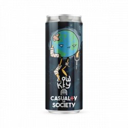 Vault City  Low Key - Casualty of Society - 12% Cardamom, Tonka & Hazelnut Cookie Stout - 330ml Can - The Triangle