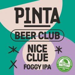 PINTA Beer Club 10: Nice Clue 500ml - Funky Fluid