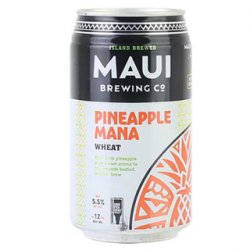 Maui Brewing Pineapple Mana Wheat Beer 355ml - The Beer Cellar