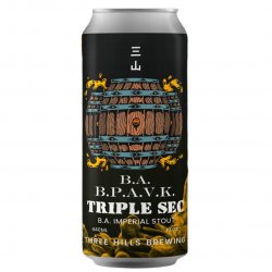 Three Hills Brewing - BA BPAVK Triple Sec - Left Field Beer