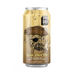 One Drop Mind Your Ps Pastry Stout With Praline, Pecans & Peanut Butter - Temple Cellars