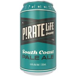 Pirate Life Brewing South Coast Pale Ale 355ml - BoozeBud