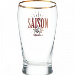 St Feuillien Saison Bierglas Met Gouden Rand - Drankgigant.nl