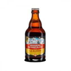 Cerveza Francesa Brasserie Du Mont Blanc La Blonde Bot 330 ML - Jackman Store