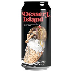 Double Vision Dessert Island Imperial Chocolate Bar Stout 440ml - The Beer Cellar