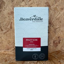 Beaverdale - Pinot Noir - 30 Bottle Red Wine Kit - Brewbitz Homebrew Shop