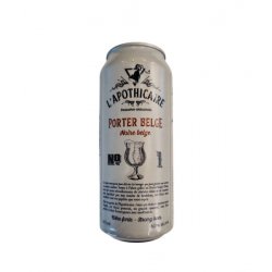 L Apothicaire - Porter Belge #1 - 473ml - La Bière à Boire