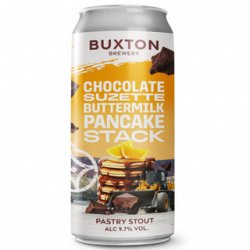 Buxton Brewery Chocolate Suzette Buttermilk Pancake Stack