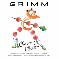 Grimm Artisanal - Clover Club - Left Field Beer