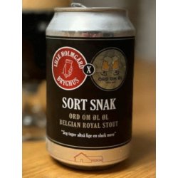 Lille Holmgård Bryghus Sort Snak - Ord Om Øl øl Lille Holmgård Bryghus Sort Snak - Ord Om Øl øl