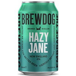 Пиво BrewDog - Hazy Jane 5%  330 мл, 5% - Пиво лучше - pivoluchshe