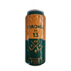 LIronie du 13 - Sure Mangue - 473ml - La Bière à Boire