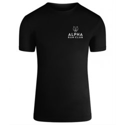 Alpha Bottle Shop & Tap. Alpha Run Club T-Shirt - Male Fit - Alpha Bottle Shop & Tap