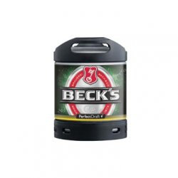 Becks Perfectdraft 6L Keg 4.9% - The Crú - The Beer Club