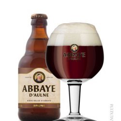 Abbaye d’Aulne Brune 6% 33 cl - Trappist.dk - Skjold Burne