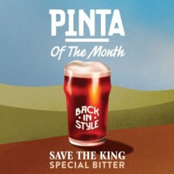 Pinta  Save The King  Special Bitter IPA - Browarium