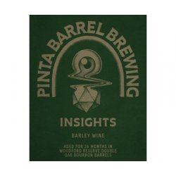 Pinta Barrel Brewing  Insights  Smoked Barley Wine - Browarium