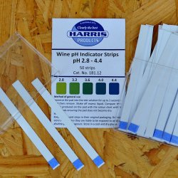 Wine pH Acid Indicator Strips - 50 - Harris - Brewbitz Homebrew Shop