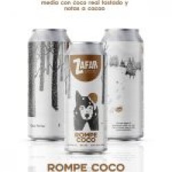 Zafar Rompe Coco Stout lata 473 ml - Birrava